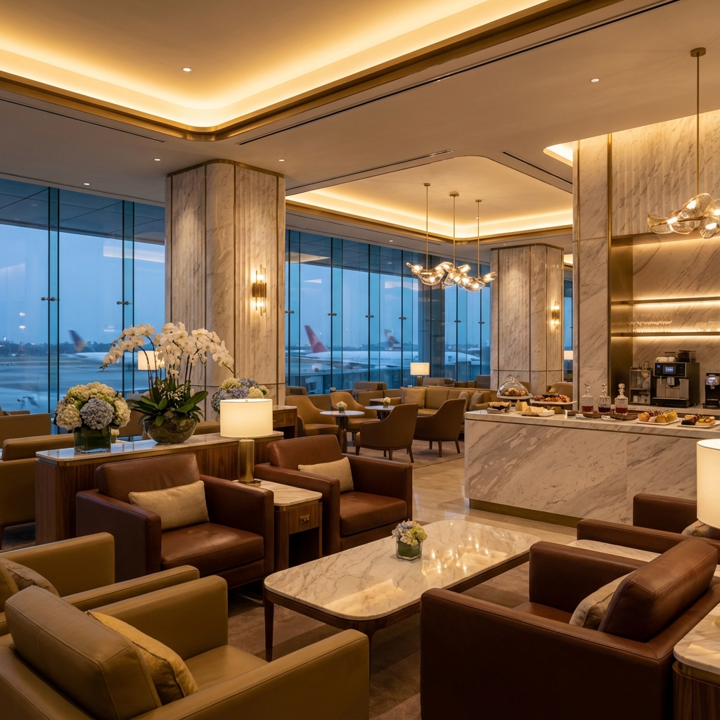 Exclusive lounge access